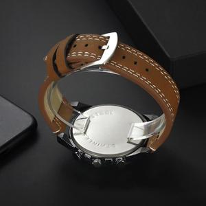 relojes personalizados de los hombres de moda impermeable relojes de acero inoxidable de los hombres de cuarzo multifuncional <span class=keywords><strong>di</strong></span> - Product Image 5