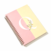 Cuaderno de Tapa Dura de Cuero PVC/PP A5, Agenda con Logotipo Personalizado, Cubierta con Estampado en Relieve Dorado, Cuaderno de Papel Grueso para Uso Empresarial