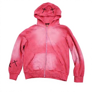 Conjunto Deportivo Personalizado para Hombre, 100% Algodón, Lavado Ácido, Sudadera con Capucha y Pantalones Deportivos Vintage, Estilo Retro, Dos Piezas - Product Image 5
