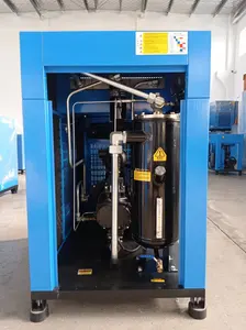 Preço de fábrica compressor de ar para uso industrial 22kw 0.8MPa compressor de ar de parafuso livre de óleo