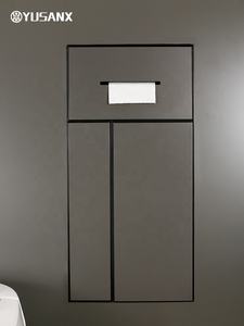 सभी में एक छिपा हुआ 304 स्टेनलेस स्टील शौचालय ब्रश धारक कचरे के साथ नग्लेस आला टाइल डाला जा सकता है - Product Image 4