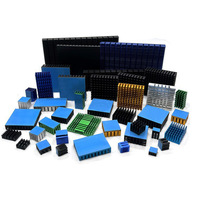 Kit de dissipateur thermique, ruban adhésif conducteur thermique, dissipateur thermique en aluminium et cuivre pour boîtier d'ordinateur Raspberry Pi B/B+/2/3/4/5