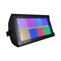Éclairage de scène LED 8+8 RGB, lumière stroboscopique segmentée, lumière de fond teintée, adapté pour les bars, les DJ, les discothèques, les mariages, les salles de réception