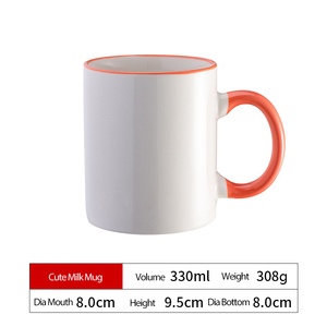 Personalizzato il tuo design qualità ceramica <span class=keywords><strong>divertente</strong></span> regalo <span class=keywords><strong>tazza</strong></span> di <span class=keywords><strong>caffè</strong></span> festa di compleanno 11oz <span class=keywords><strong>tazza</strong></span> in ceramica con manico colorato - Product Image 3