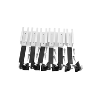 Mini support de montage sans rail en U anodisé pour panneau solaire, kit d'installation facile pour carport, toit en métal IBR, système solaire, vent
