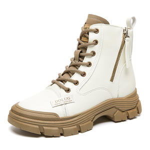 2024 מגפי אופנה צד מגפיים, נעלי נשים גדולות מעור נשים - Product Image 5