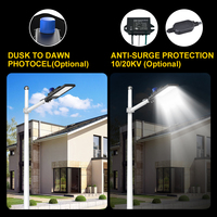 Pabrik OEM SMD lampu jalan LED tahan air IP66/67 lensa luar ruangan SHCET 20W 30W 50W 60W 100W 120W 150W seri