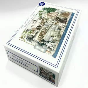 Fabbrica 1000 pezzi Jigsaw Puzzle gioco di Puzzle personalizzato stampa carta Puzzle Board Picture for Adult Brainstorm Game