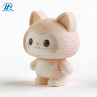 Figurines d'animaux en nylon imprimées en 3D, modèles de dessins animés amusants pour micro-paysages, best-sellers pour enfants, parcs animaliers, haute précision