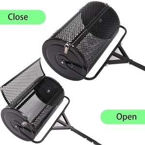 Venta caliente T-Handle Easy-Spread Compost Spreader Topsoil & Fertilizer Spreader para Amazon Descuento en Aireadores de Compost - Product Image 2