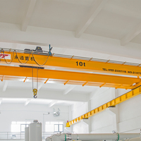 Meilleur prix pour la grue à pont Yongtong 32t, moteur Siemens/Schneider 70Hz PLC, hauteur de levage maximale de 20 m, télécommande sans fil 12