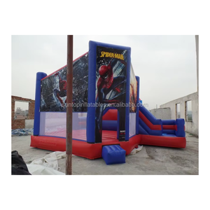 Comercial inflable <span class=keywords><strong>Spiderman</strong></span> juego combinado con la mejor calidad - Product Image 1