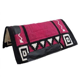 Almohadilla de Montura de Lana y Cuero de Nueva Zelanda para Doma y Salto, de Alta Calidad, Color Personalizado, Logotipo Personalizado, Cómoda - Product Image 1