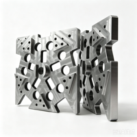 Plaque de fixation rotative en aluminium usinée CNC 5 axes OEM, haute précision, outillage industriel personnalisé