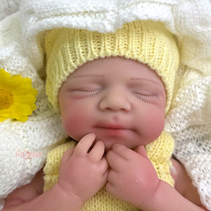 Premium Handmade Reborn Baby Doll Fabricante Personalizado Pele 12 Inch Boy Pascale Silicone Newborn Baby Dolls - Product Image 5