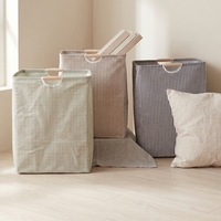 Panier de rangement pliable pour vêtements sales et jouets Honey Forest Home Furnishings, grande capacité, pour chambre à coucher et usage domestique (30