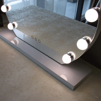 BOYA — miroir de maquillage de Style Hollywood, avec 14 ampoules à variateur tactile, pour Table de coiffeuse, usine