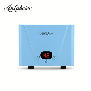 Venta caliente 220V 3500W Mini calentador de agua eléctrico de buena calidad para Hotel uso doméstico LED temperatura plástico para baño cocina - Product Image 3