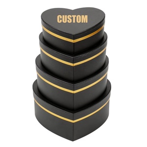 Customized Professional Manufacturer Luxury Jewelry & Watch Heart Shaped <b>Gift</b> <b>Box</b> With Custom Logo - Product Image 1
