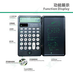 Máy tính với Bộ bút viết Pad máy tính hai dòng hiển thị máy tính - Product Image 4