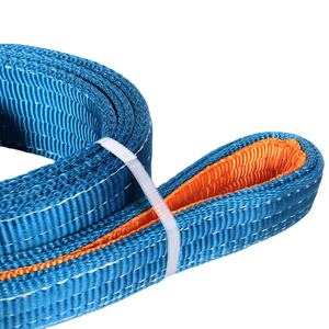 カスタム0.5-12トン高強度グレードウェビングスリングフラットリフティングスリングホール接続重いリフティングニーズのための1年間の保証 - Product Image 3