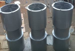 พัดลมดูดอากาศแบบกันระเบิดสำหรับที่จอดรถ พร้อมใบพัดอะลูมิเนียม ระบบระบายอากาศแบบแกนความเร็วสูง - Product Image 3