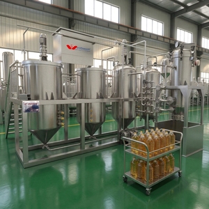 Machine <span class=keywords><strong>de</strong></span> raffinage d'huiles comestibles pour usine, 1-10 tonnes/jour, pour huiles <span class=keywords><strong>de</strong></span> palme et d'olive, en acier inoxydable, avec système <span class=keywords><strong>de</strong></span> vide automatique - Product Image 4