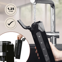 Cafetera Programable de Acero Inoxidable con Molinillo Integrado, Jarra Térmica, Temporizador Digital y Ajustes de Goteo