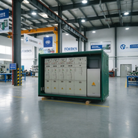 Fabricant professionnel de distribution d'énergie industrielle triphasée 12 kV, 630 A, modulaire, encastrée dans un coffret métallique, remplie de SF6, IP67, pour réseau électrique.