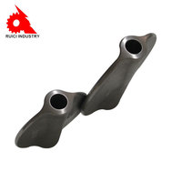 Pelat Katup Kupu-kupu Baja Tahan Karat Kustom, Cetakan Presisi, Diameter DN100 DN150 DN200