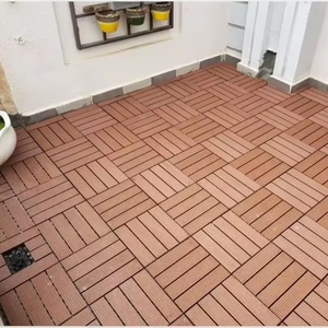 Factory Direct Exterior Terrace Decking Waterproof DIY WPC Outdoor <b>Interlocking</b> Flooring Deck <b>Tiles</b> - Product Image 6