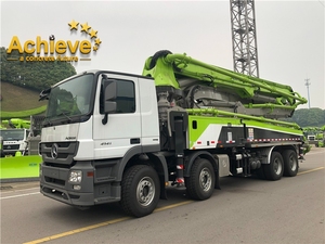 Producto Popular: Camiones Bomba de Concreto Zoomlion 47X-5RZ con Pluma de 47M, a Bajo Precio, en Venta, Camión Mezclador de Cemento Mercedes en Holanda - Product Image 4