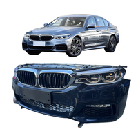Ensemble de pare-chocs avant avec radiateur pour BMW Série 5 G30 2018-2020 Kit carrosserie M Sport Haute Qualité 528i530i540i