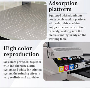 Máy in UV khổ lớn trực tiếp từ nhà máy 9060 6090 A1 với đầu in Rotary1600u1 3200u1 dành cho da, nhựa, ốp điện thoại và nhiều vật liệu khác - Product Image 4