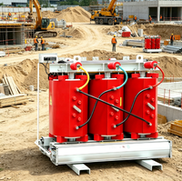 Transformateur de distribution électrique sec à résine coulée MingZheng SCB11 triphasé 100 Kva 200 Kva 500 Kva 11kv