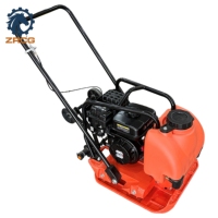 Compacteur vibrant thermique portatif de 93 kg (15 kN) pour la compactation des routes en asphalte - Vente en gros