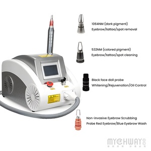 Máquina Profesional Portátil de Eliminación de Tatuajes Permanente e Indolora de 532 nm y 1064 nm, Máquina de Eliminación de Pecas - Product Image 6