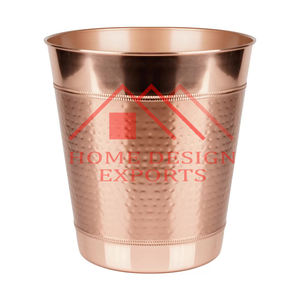 Cubo de Basura de Metal para Cocina, Cubo de Basura de Cobre de Alta Calidad para Oficina, Cubo de Basura de Hierro para Interiores - Product Image 1