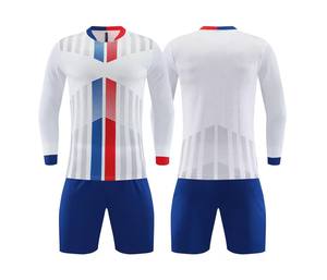 ชุดฝึกซ้อมฟุตบอลแขนยาวเสื้อเจอร์ซีย์24ชิ้นเสื้อกีฬาแห้งเร็ว - Product Image 3