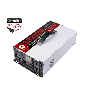 Inversor de Onda Sinusoidal Pura de Alta Eficiencia de 10000W, Suministro de Fábrica, DC12V 24V 48V 72V AC 220V/110V, para <span class=keywords><strong>Aire</strong></span> <span class=keywords><strong>Acondicionado</strong></span> Automotriz y Doméstico - Product Image 3