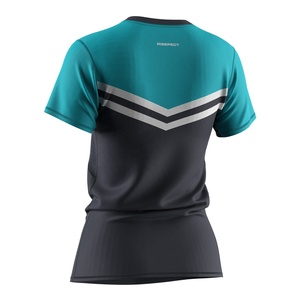 Camiseta Deportiva Minimalista para Mujer, Transpirable, con Paneles de Malla Elástica, Agradable al Tacto, para Entrenamiento Físico - Product Image 6
