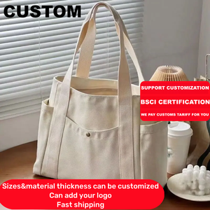 Bolsa <span class=keywords><strong>de</strong></span> <span class=keywords><strong>Tela</strong></span> Ecológica Reutilizable con Logotipo Personalizado, Bolsa <span class=keywords><strong>de</strong></span> Compras <span class=keywords><strong>de</strong></span> Algodón Orgánico - Product Image 3