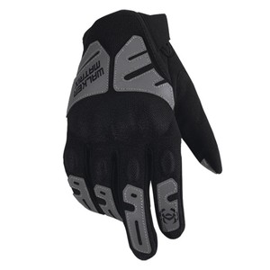 Revêtement polaire noir en silicone sel antidérapant, doublure thermique chaude pour moto, vélo, cyclisme, course, gant réfléchissant irisé - Product Image 5