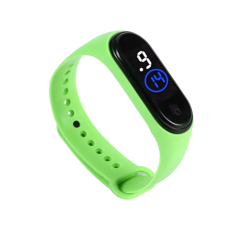Hot Sale Water Resistance Nursing Sport Digital Watch LED Children Tracker Smart Watch