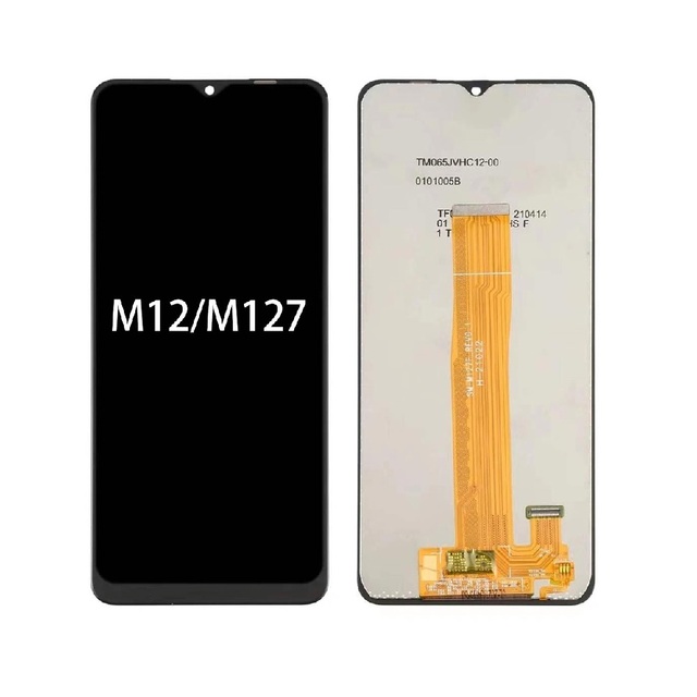 For samsung M12 Display Cell Phone Touch Display High Quality Mobile LCD Screen Display 6.5" for samsung M12 Lcd Replacement