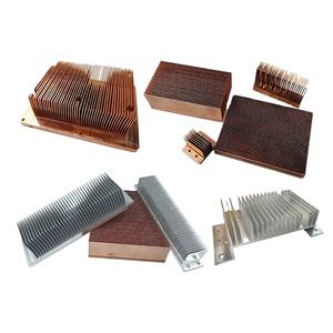 Özel ısı emici alüminyum anodize alüminyum ekstrüzyon dairesel soğutucu radyatör Cnc işleme torna freze isı emici - Product Image 4