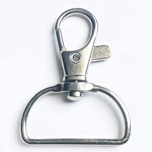 बैग धातु का सामान फैक्टरी थोक मिश्र धातु हार्डवेयर भागों कुंडा कुत्ते तस्वीर हुक - Product Image 4