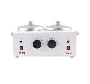 Hot Selling Double Pot Wax Warmer Heater Electric Professional Dual Pro Salon Hot <b>Paraffin</b> - Product Image 1