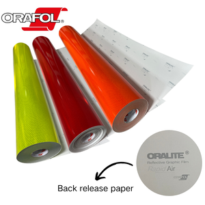 Película Reflectante ORAFOL ORALITE Serie VC412, Material de Alta Visibilidad y Conspicuidad, Rollo Duradero para Exteriores de Larga Duración - Product Image 1