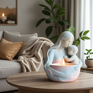 El molde <span class=keywords><strong>de</strong></span> <span class=keywords><strong>silicona</strong></span> DUMO Mother Holding Baby Jar es adecuado <span class=keywords><strong>para</strong></span> velas, tarros <span class=keywords><strong>de</strong></span> cemento, resina, fabricación artesanal <span class=keywords><strong>de</strong></span> <span class=keywords><strong>yeso</strong></span>, decoración <span class=keywords><strong>de</strong></span> regalo DIY - Product Image 2